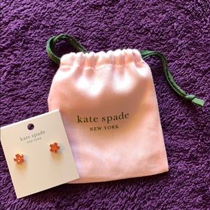 NWT Kate Spade Flower Earrings